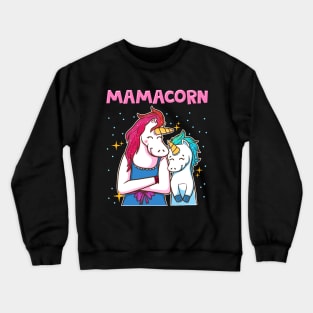 Mamacorn unicorn mom Crewneck Sweatshirt